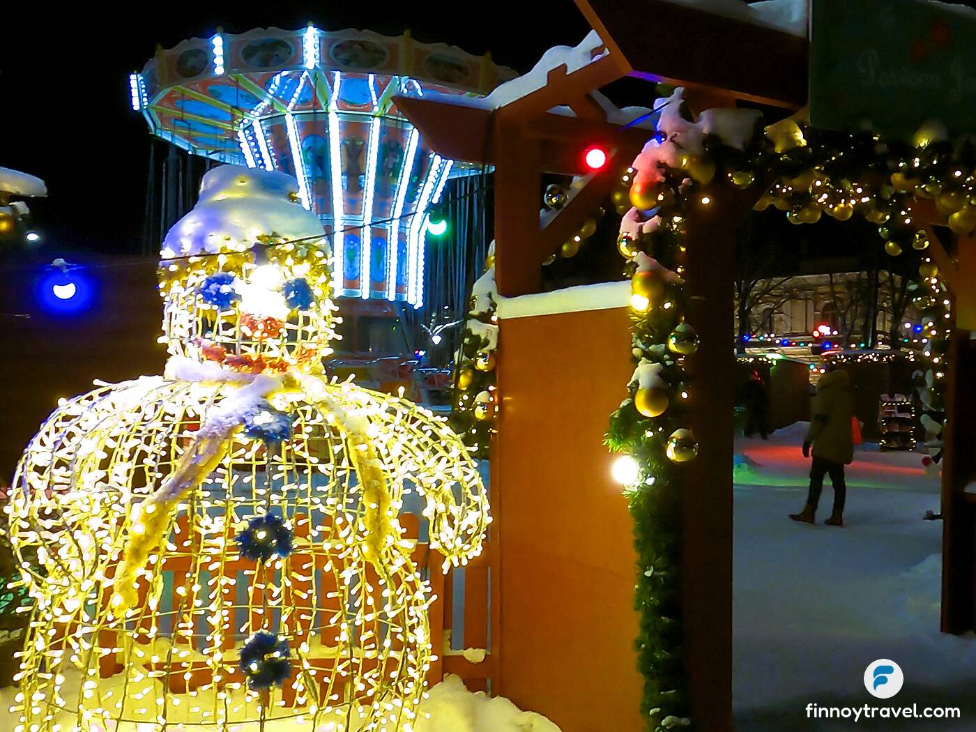Decorations at Porvoo Christmas Market