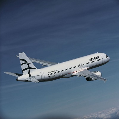 Flugzeug von Aegean Airlines