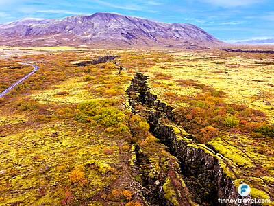 Tektonische Platten im Nationalpark Thingvellir