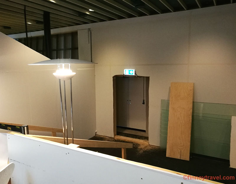 Renovierung in der Aviator Lounge