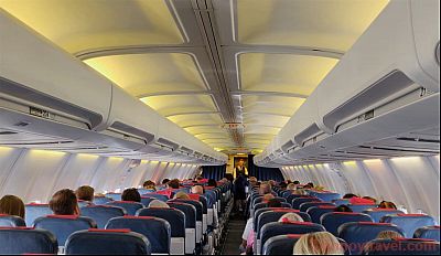 GetJet Airlines B737 cabin