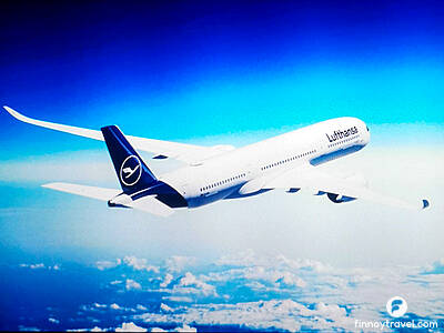 aircraft photo of Lufthansa above the clouds
