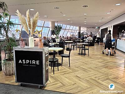 Aspire Lounge premises Z&uuml;rich Airport