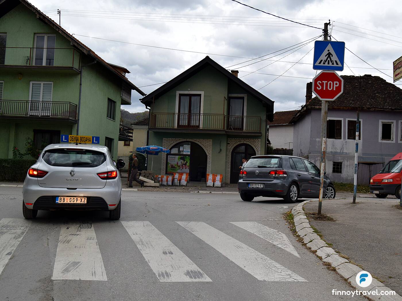 Intersection at Bajina Basta