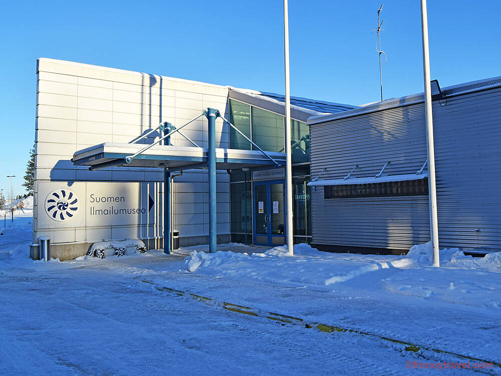Entrance to Finnish Aviation Museum
