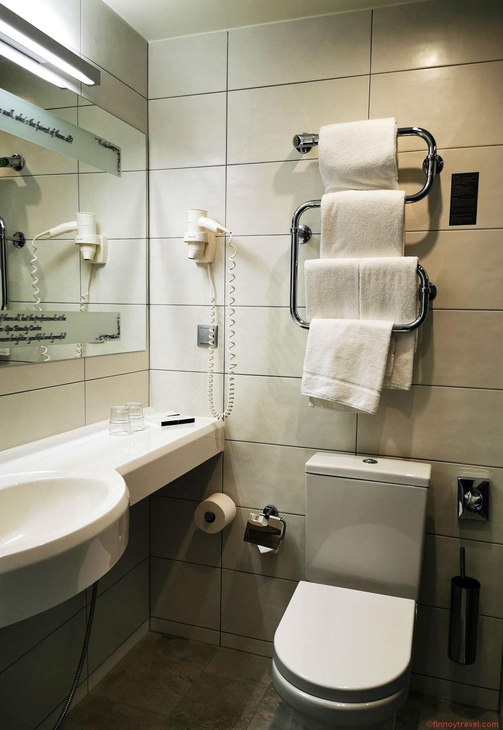 Kalev Spa hotel bathroom