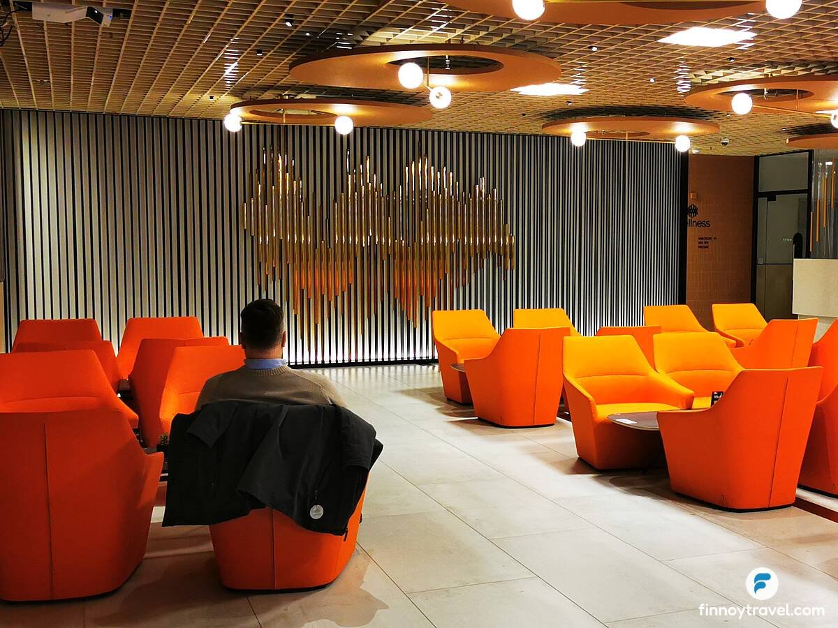 Main area of Plaza Premium Lounge