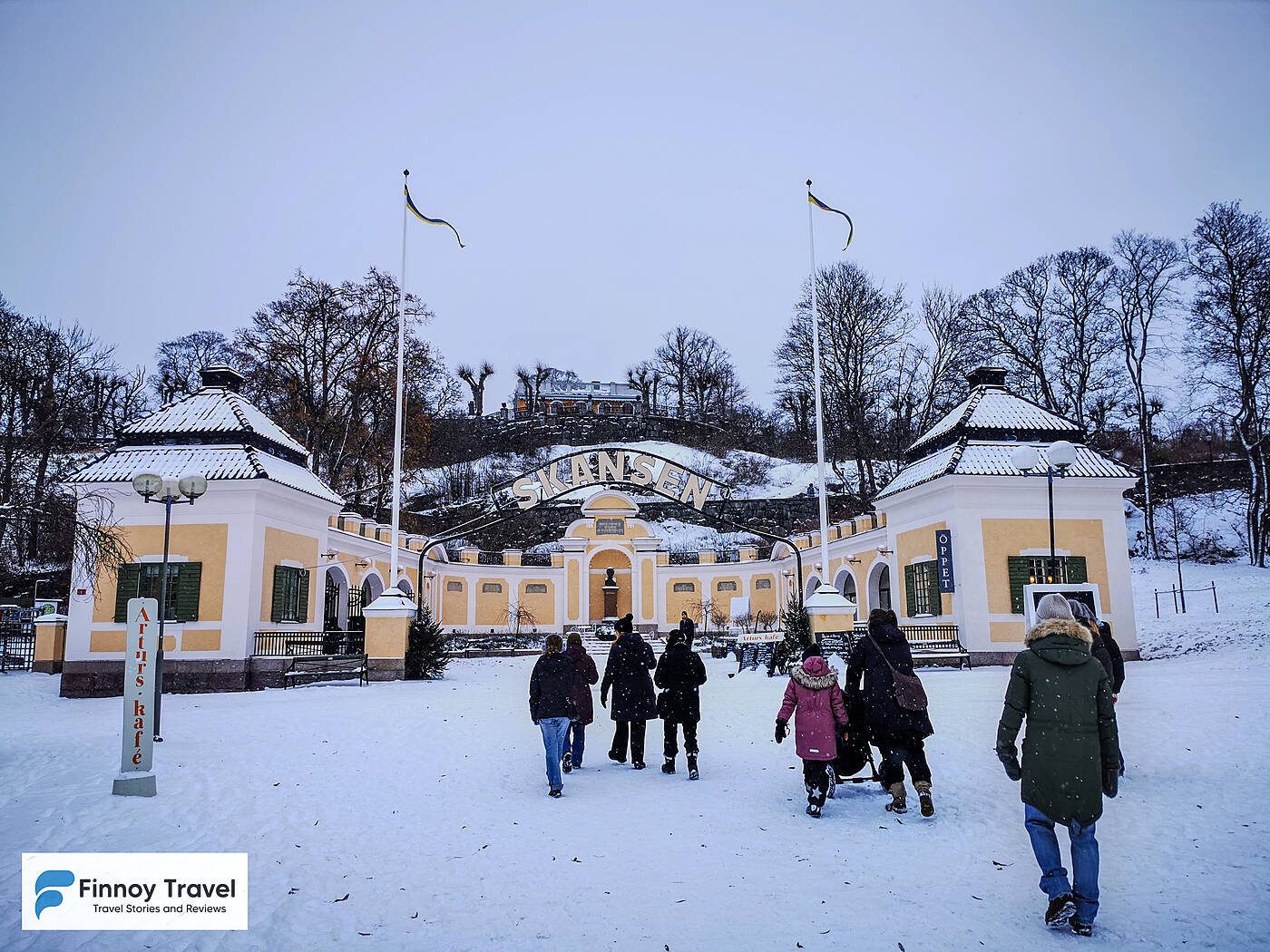 Entrance of Skansen Open-Air Museum