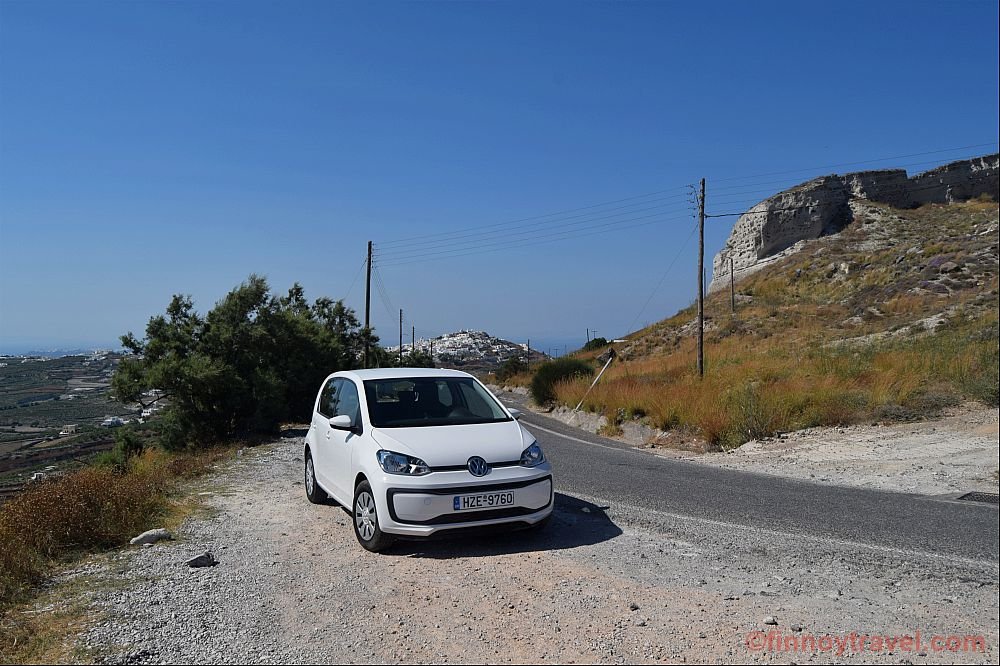 Volkswagen_Up on Santorini