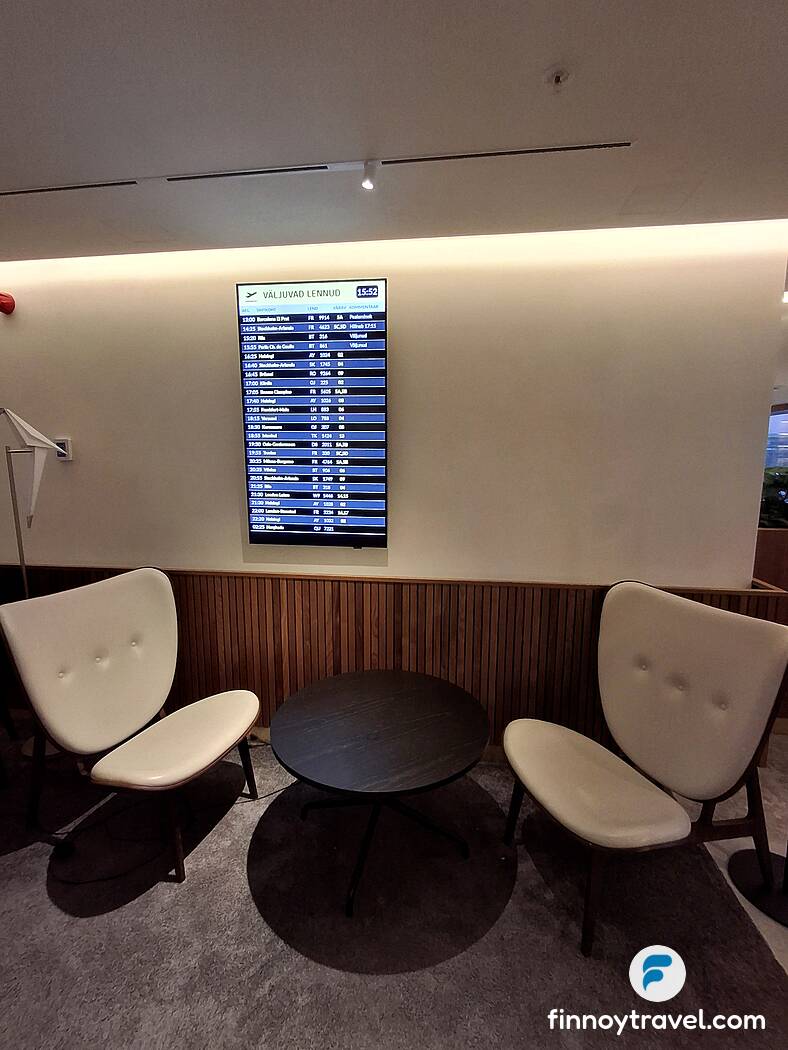 Flight information screen