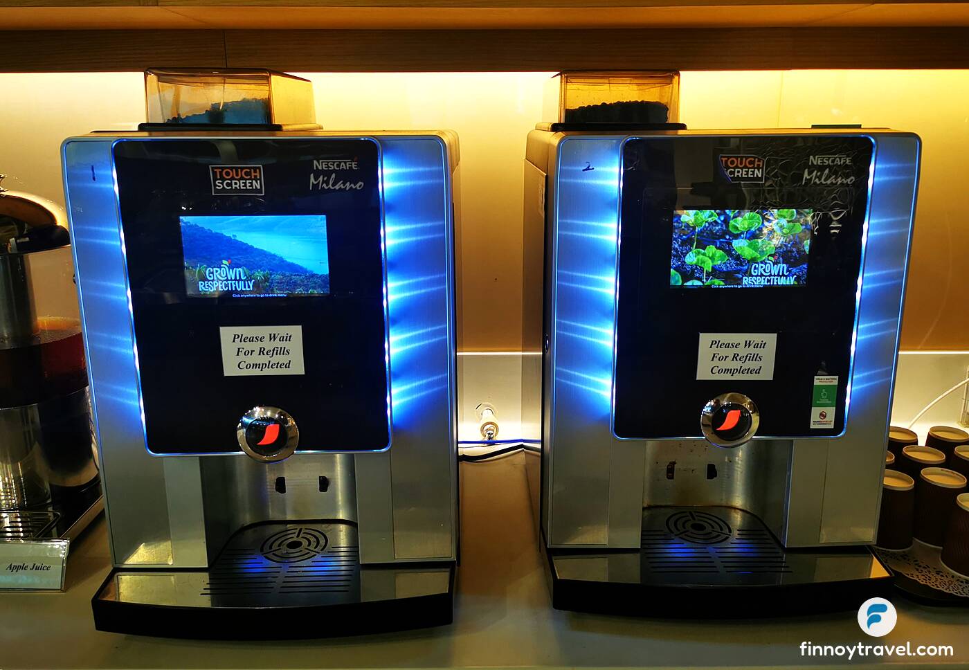 coffee machine of Ambassador Transit Lounge
