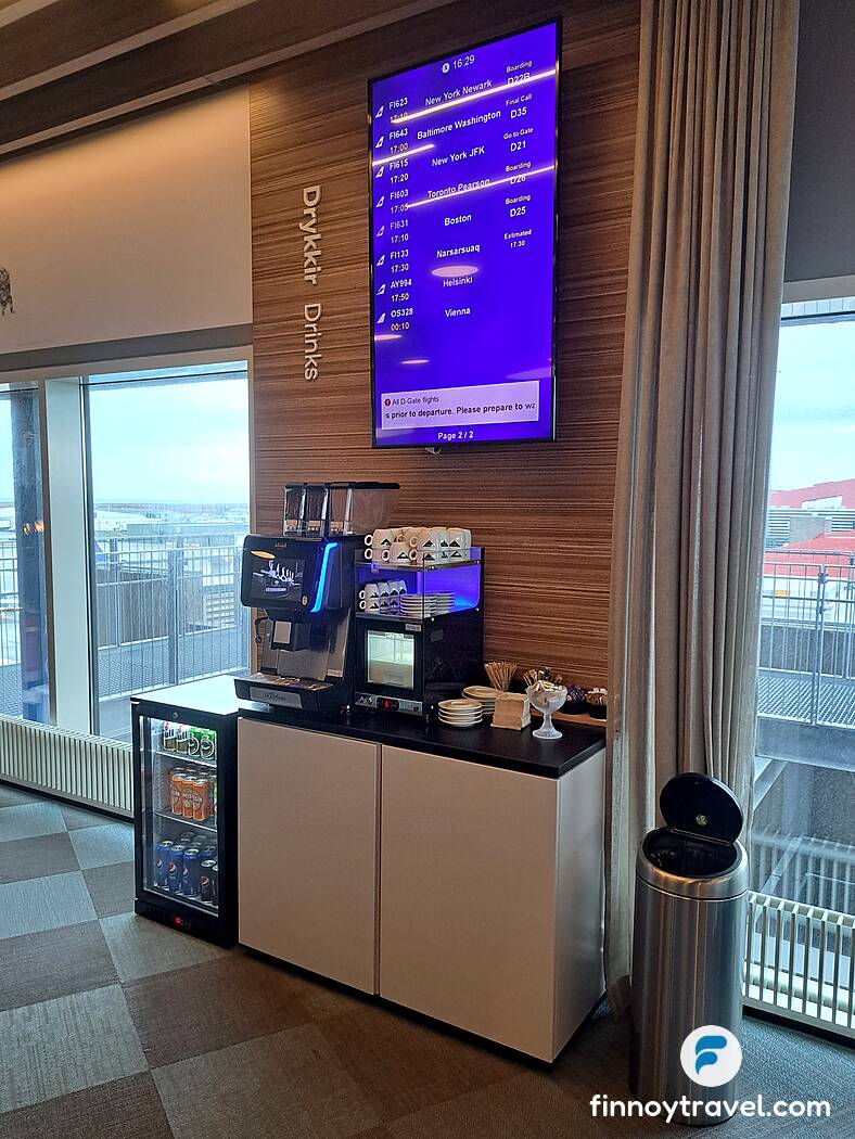 Flight information screen