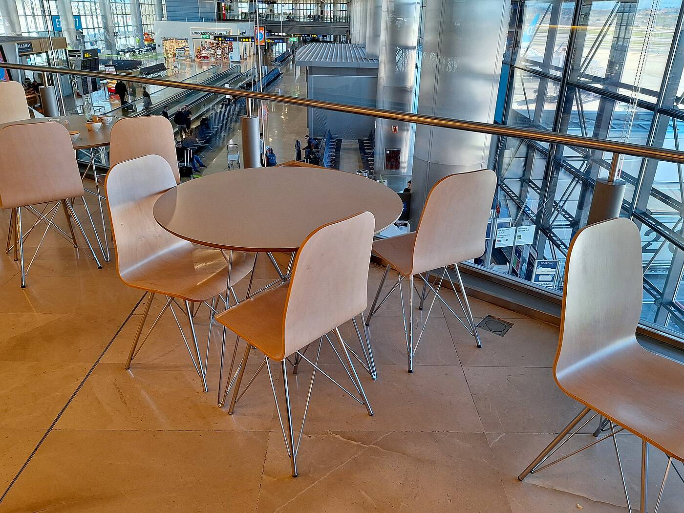 Dining table at Puerta del Sol Lounge