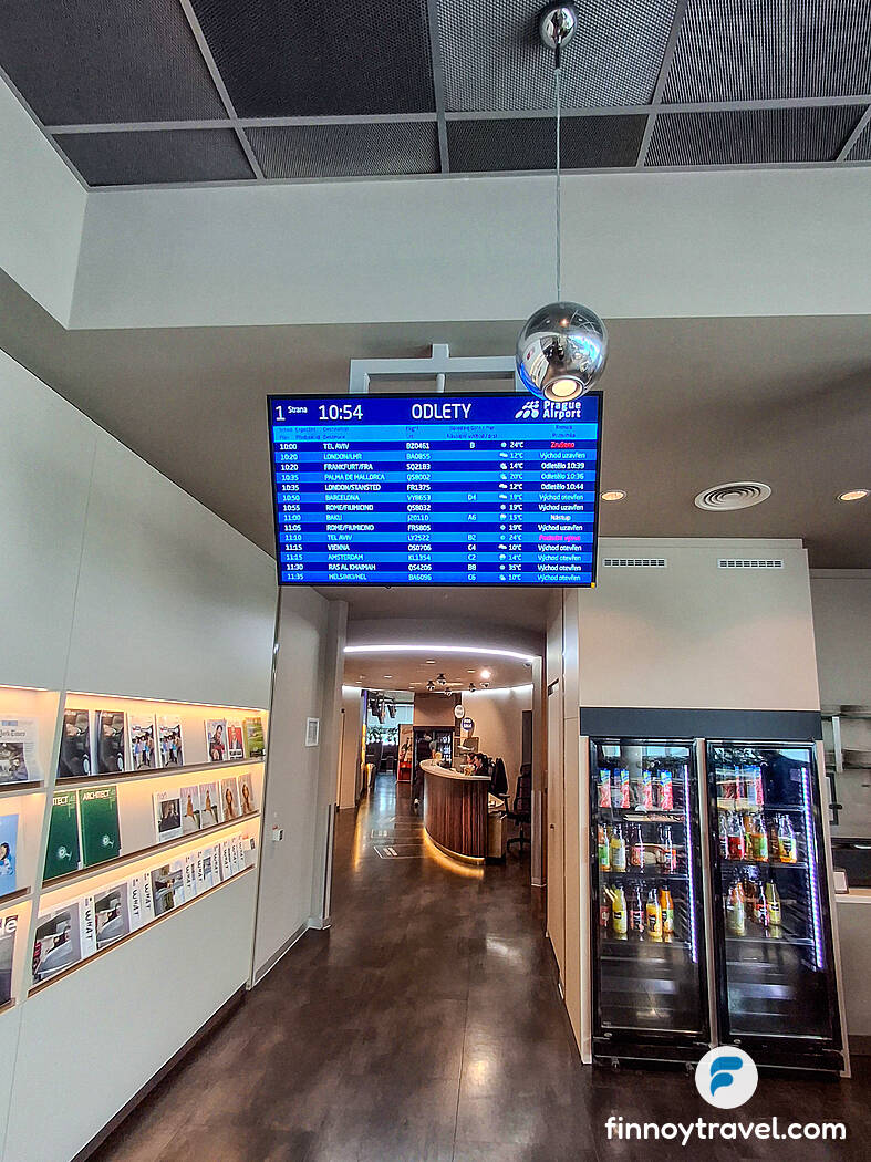 Flight information screen