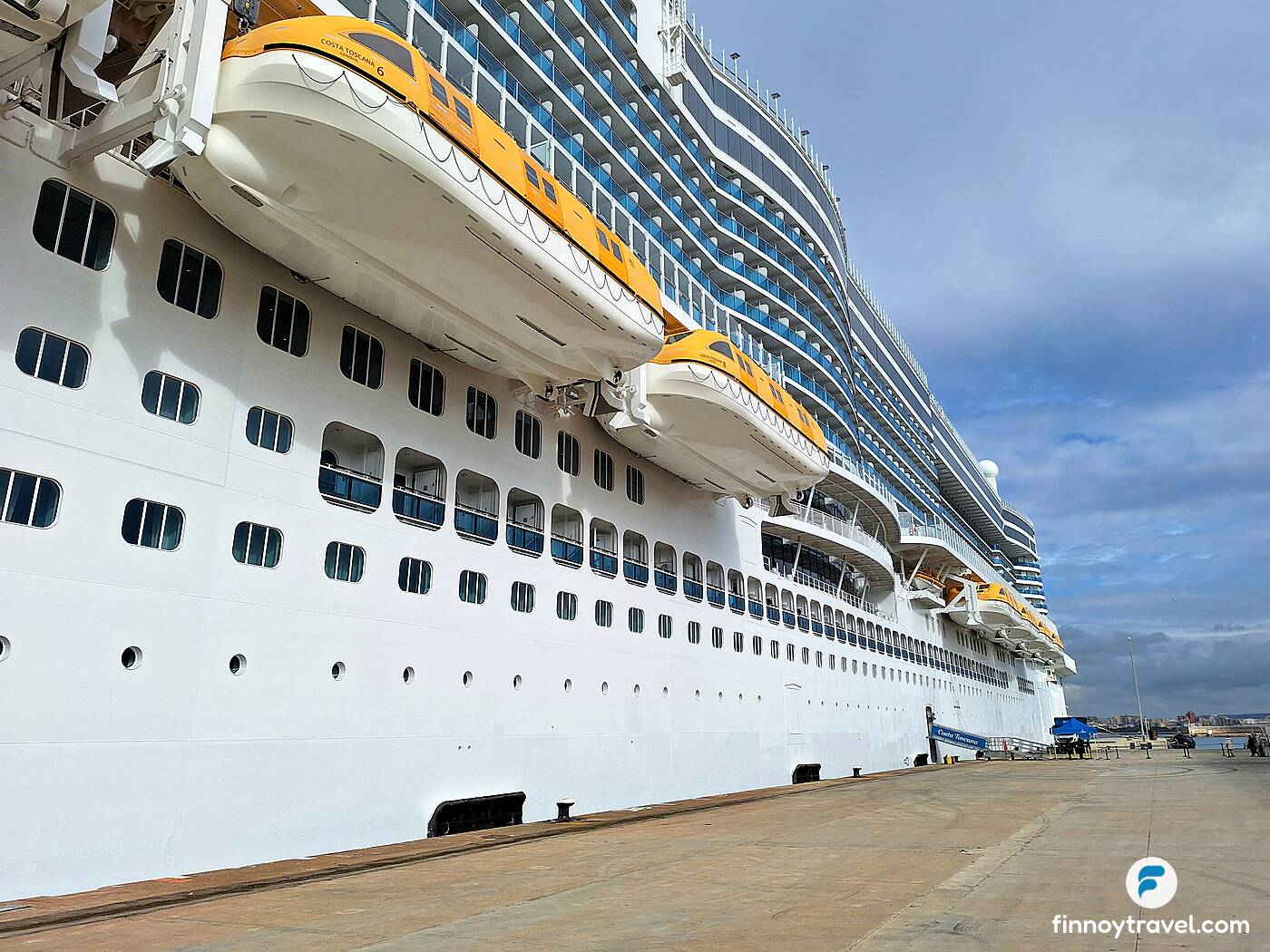 Costa Toscana docked