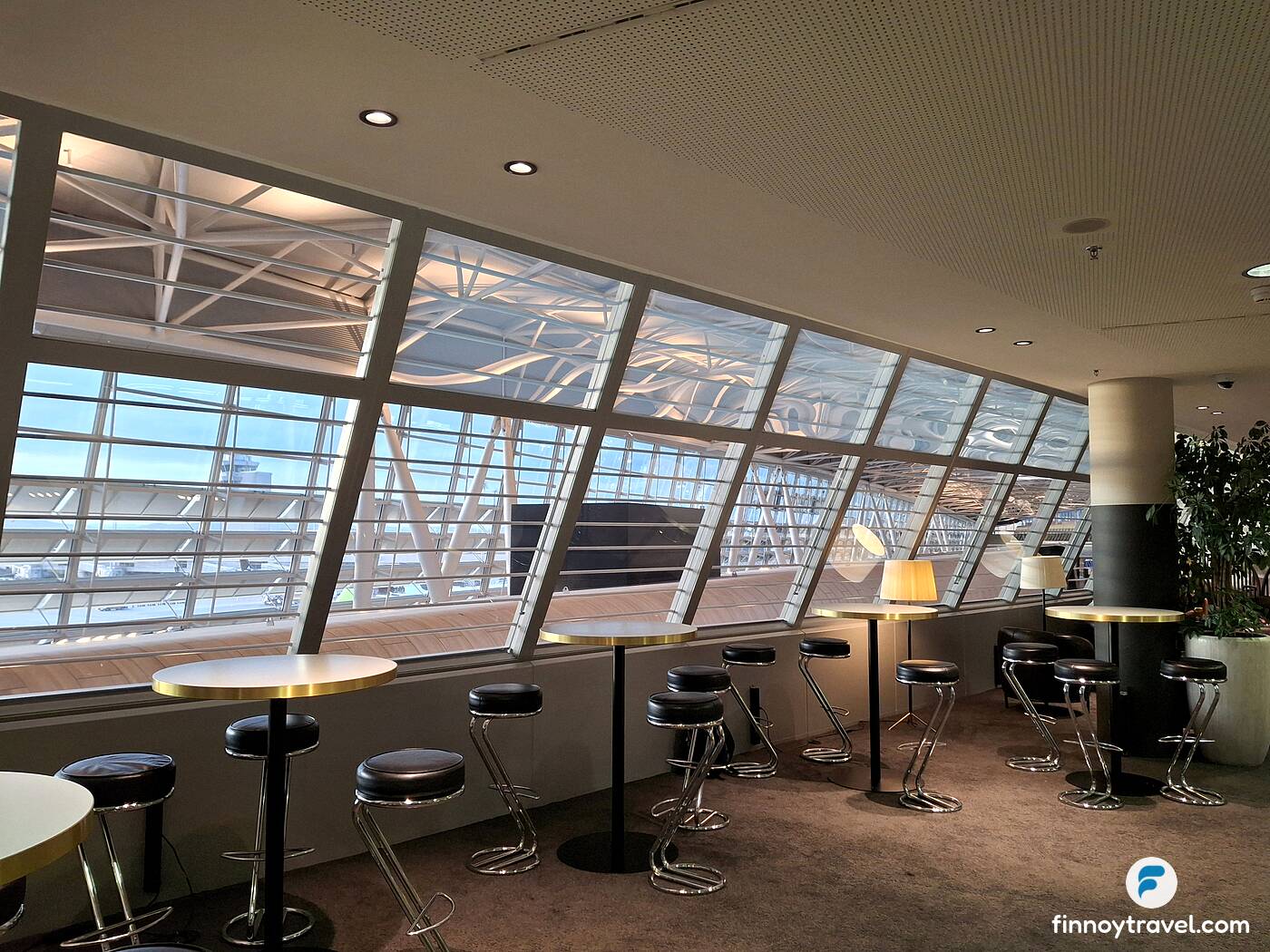 View from the lounge