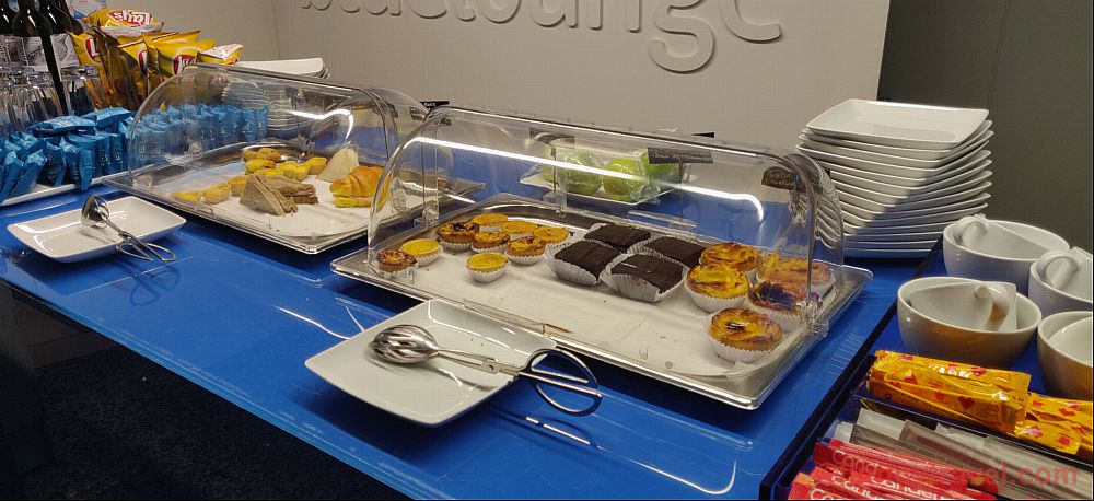 Comida de cortes&iacute;a en Blue Lounge