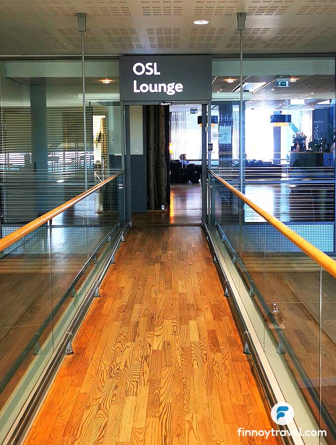 La entrada de OSL Lounge