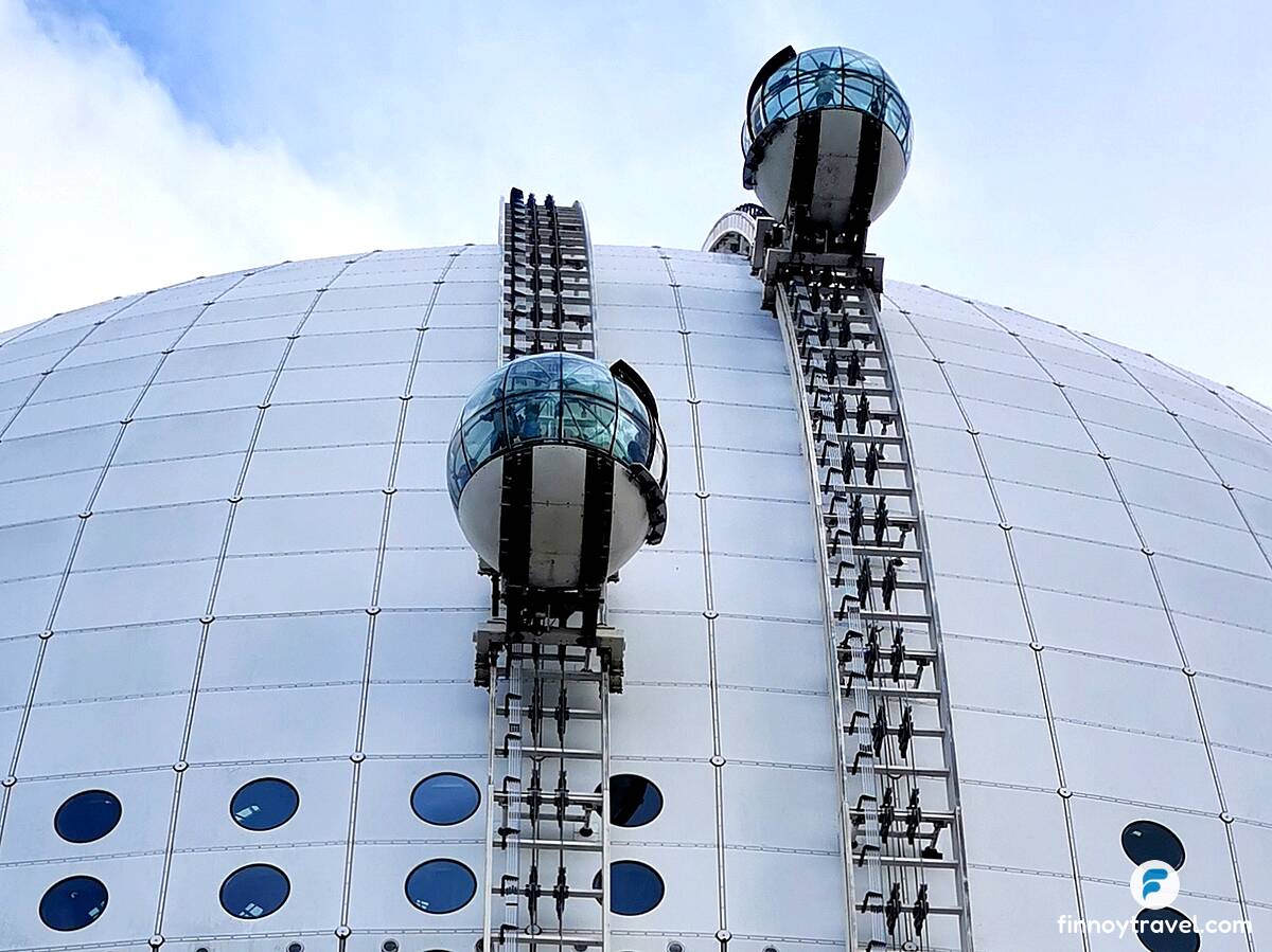 En lo alto del Avicii Arena