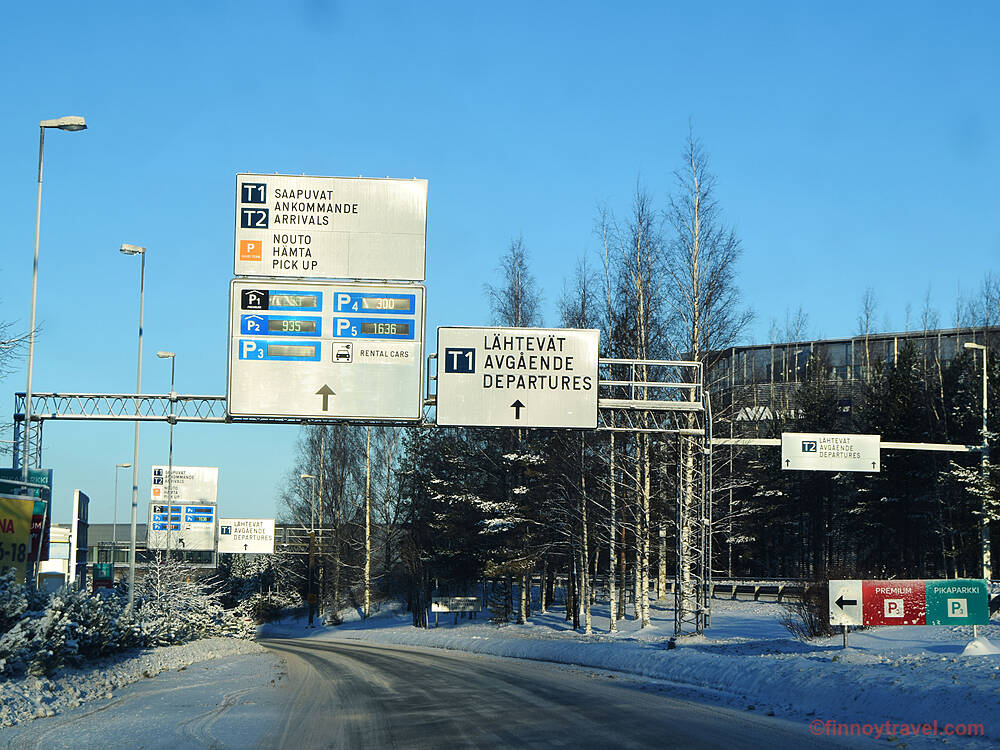 Pysäköintivaihtoehdot Helsinki-Vantaan lentoasemalla - Finnoy Travel