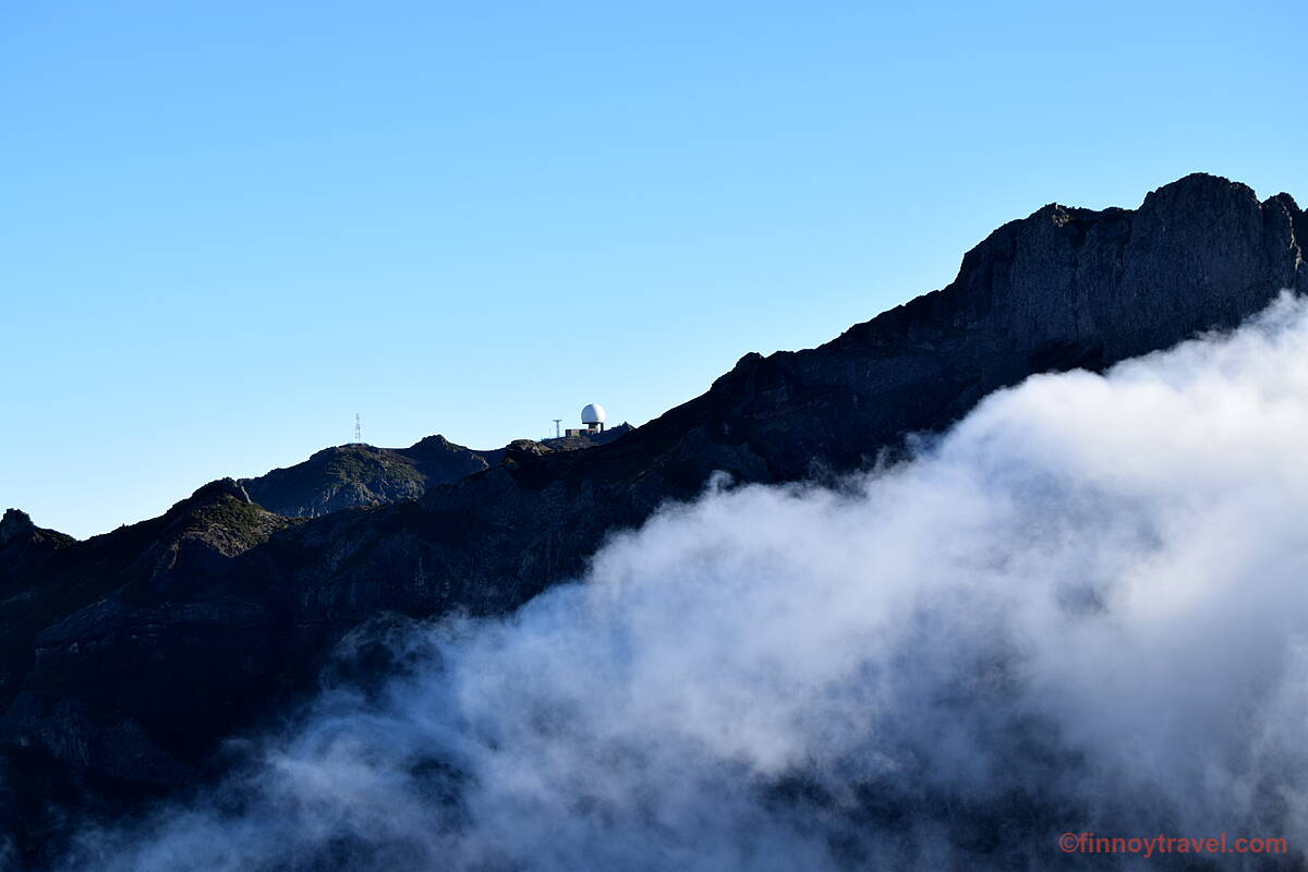 Auringonlasku Pico do Areeirolla