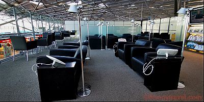 Inside of Cologne Airport Lounge