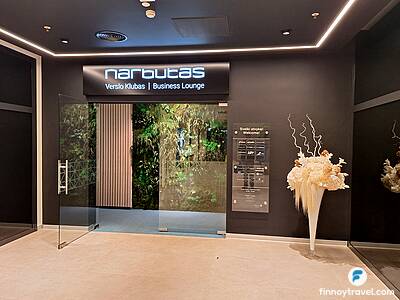 Entrance to Narbutas Business Lounge