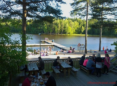 A restaurant in Kuusijärvi