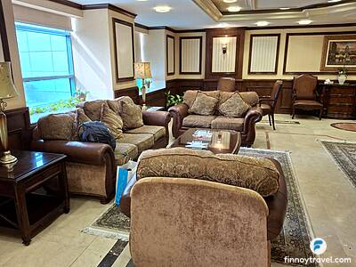 Inside the lounge