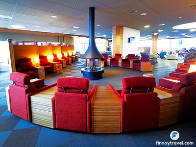 Icelandair Saga Lounge overview