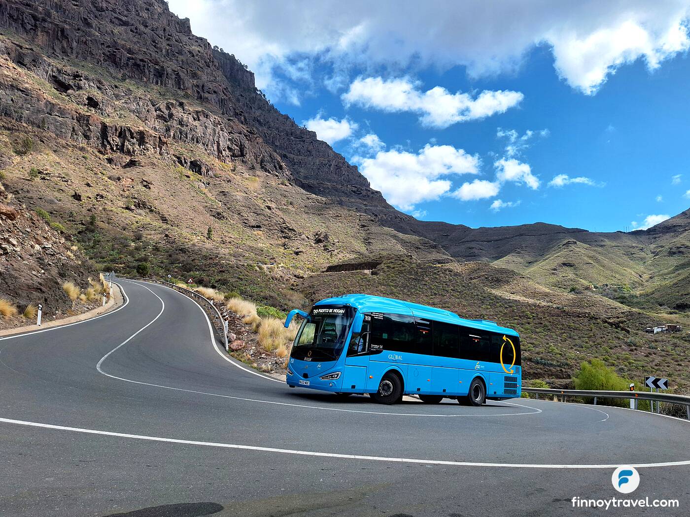 Public Bus in the mountains
