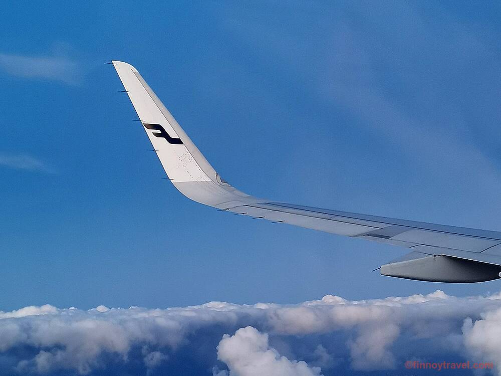 Finnair Airbus A321 winglet