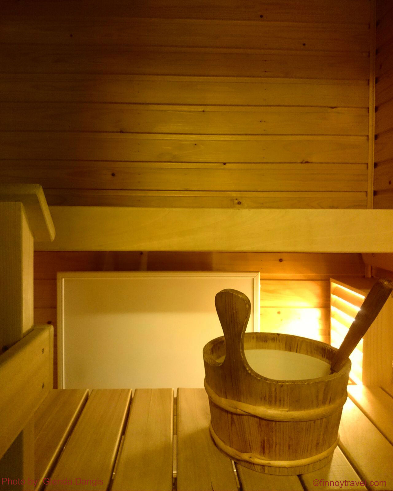 Finnish home sauna