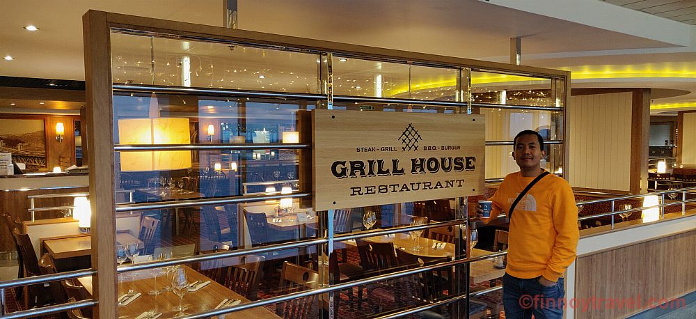 Grill House Restaurant in Baltic Princess