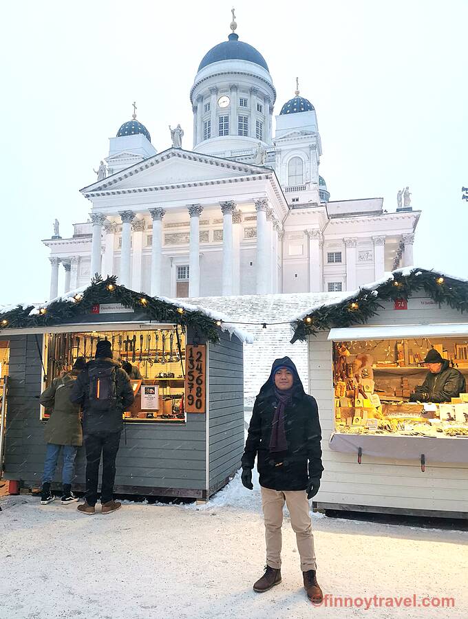 Ceasar at the Helsinki Christmas Market