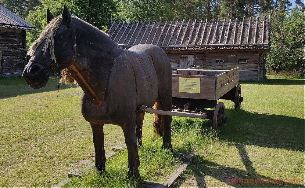 Horse on Kastelholm museum