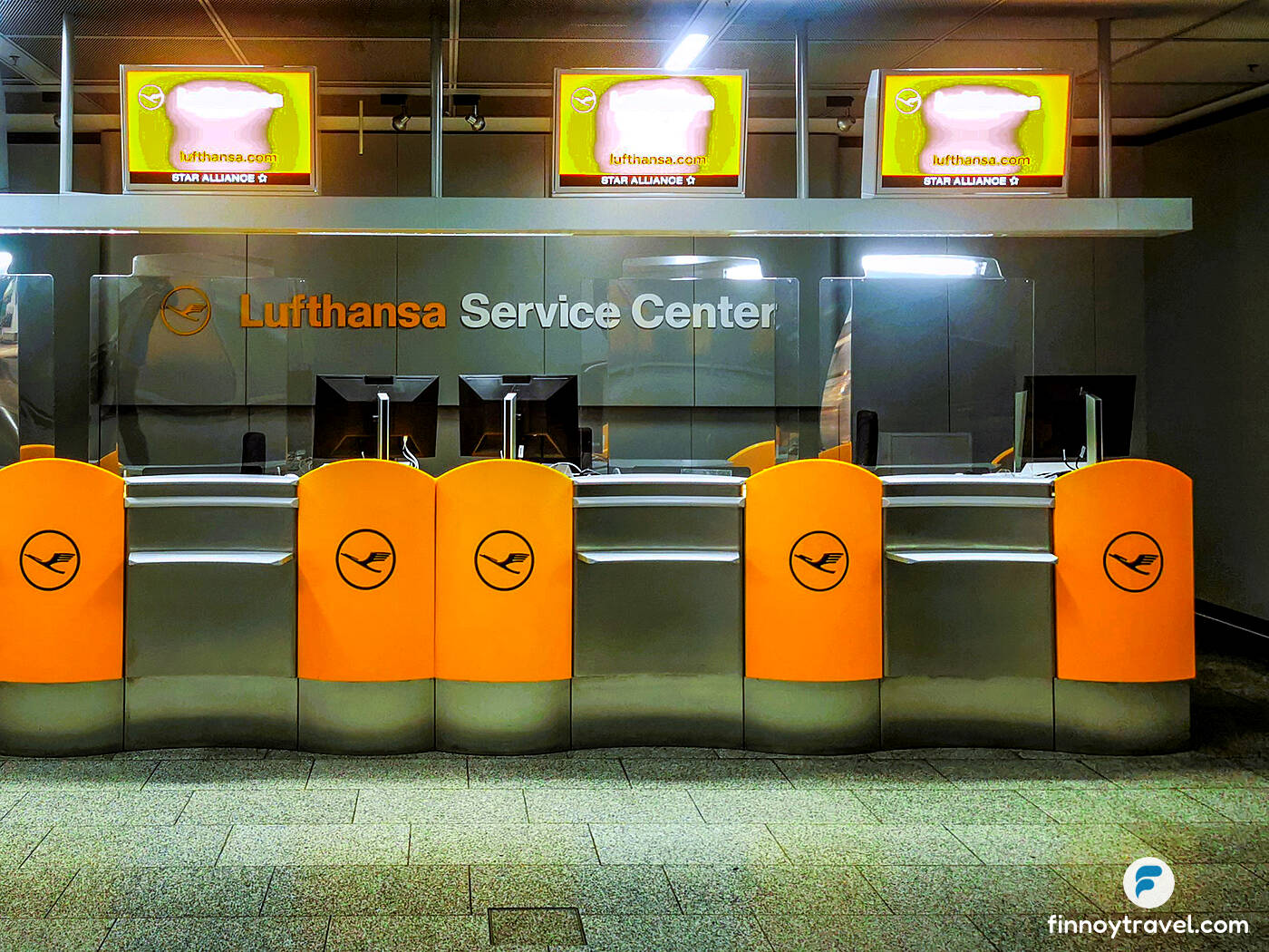 Lufthansa Service Center at Frankfurt Airport