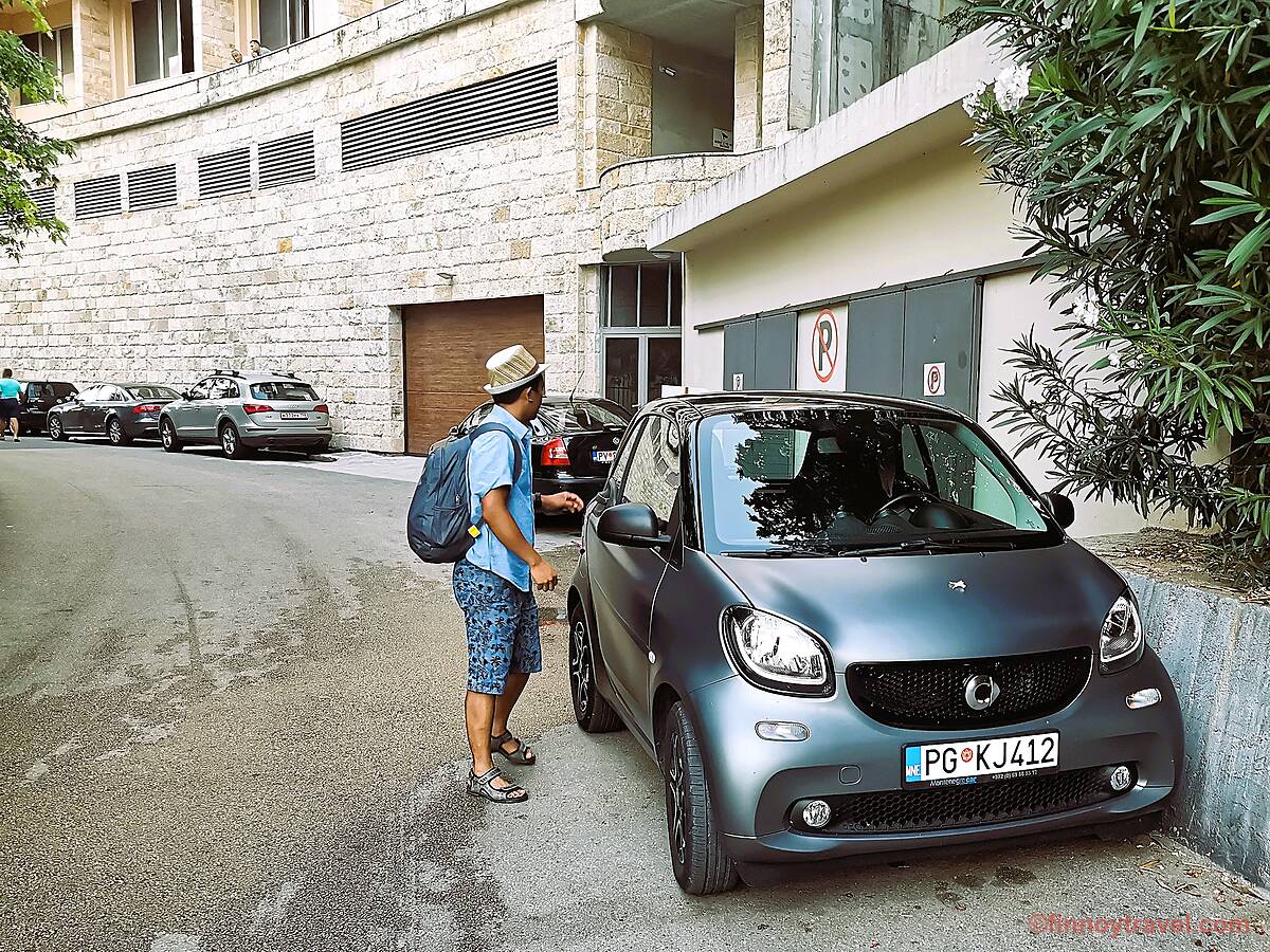 Parking in Montenegro