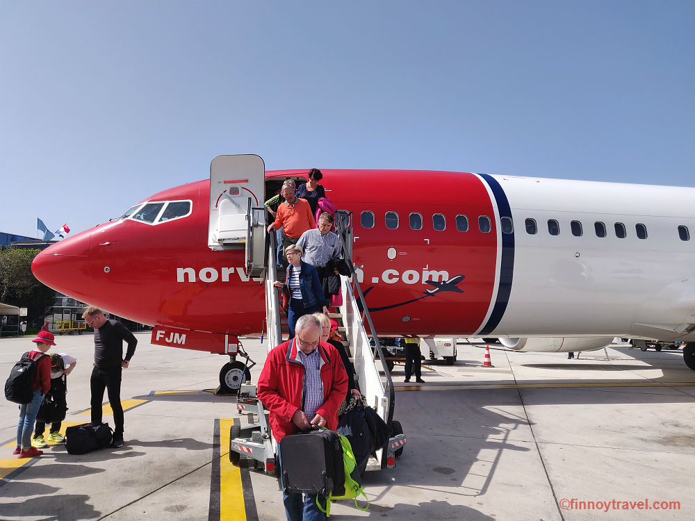 Norwegian Boeing 737-800 in Split