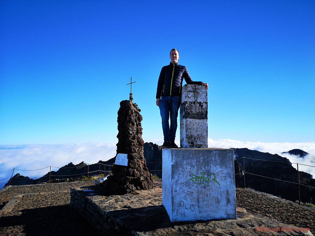 Photo of Finnoytravel at the peak of Pico Ruivo