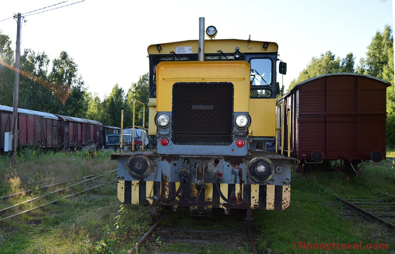 Locomotive in Porvoo Old Railway Station