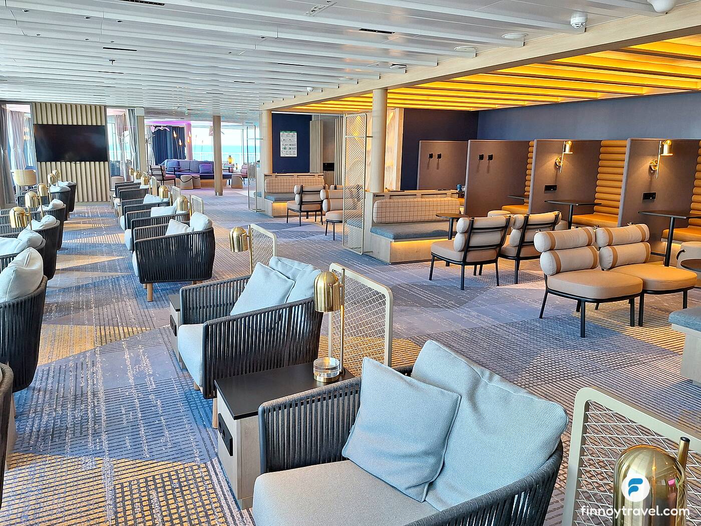 First section of the lounge