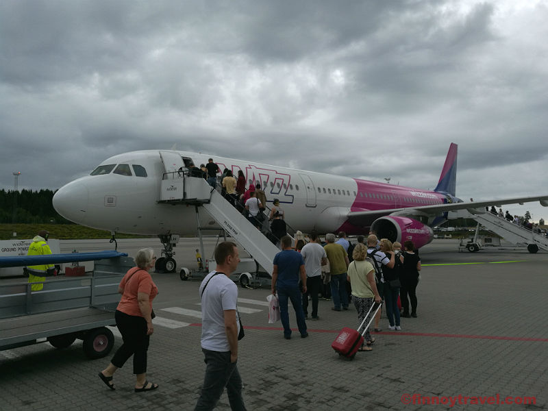 Wizzair Airbus A321 at Oslo Torp Airport