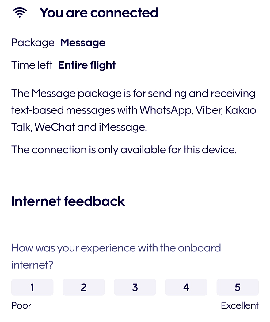 Connected to Message Package