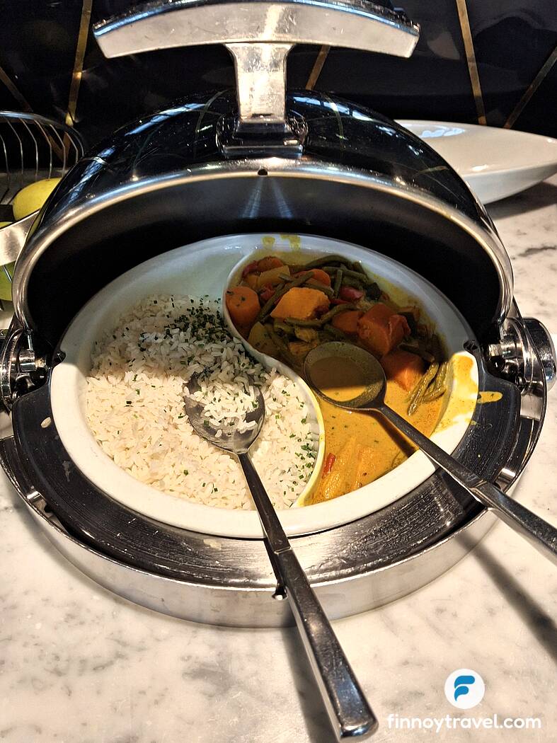 Rice and vegetables