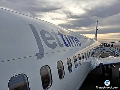 Jettime機のサイドビュー