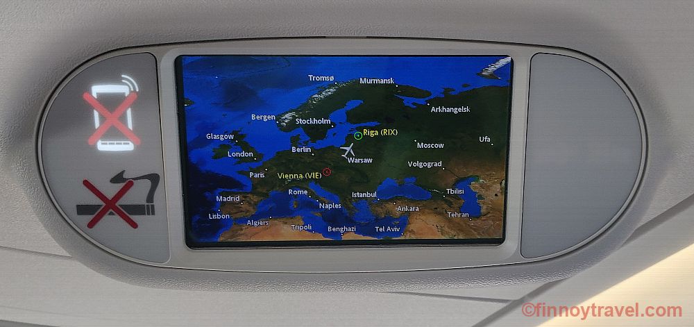 airBalticの情報画面