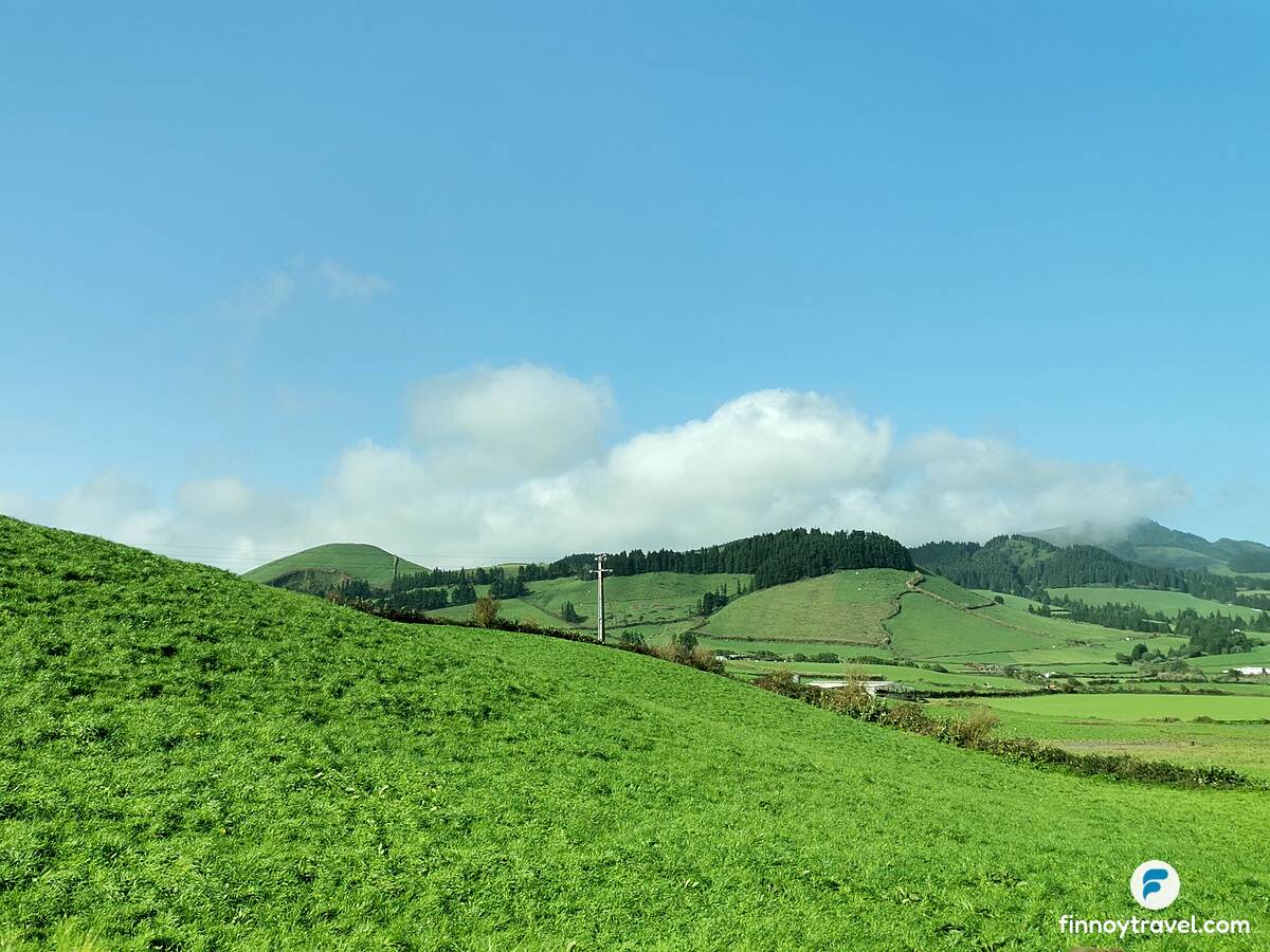 サン・ミゲル島の全景