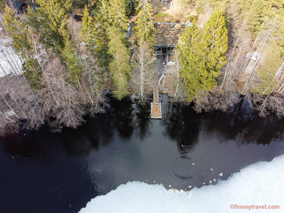 クーシヤルヴィのアイススイミング