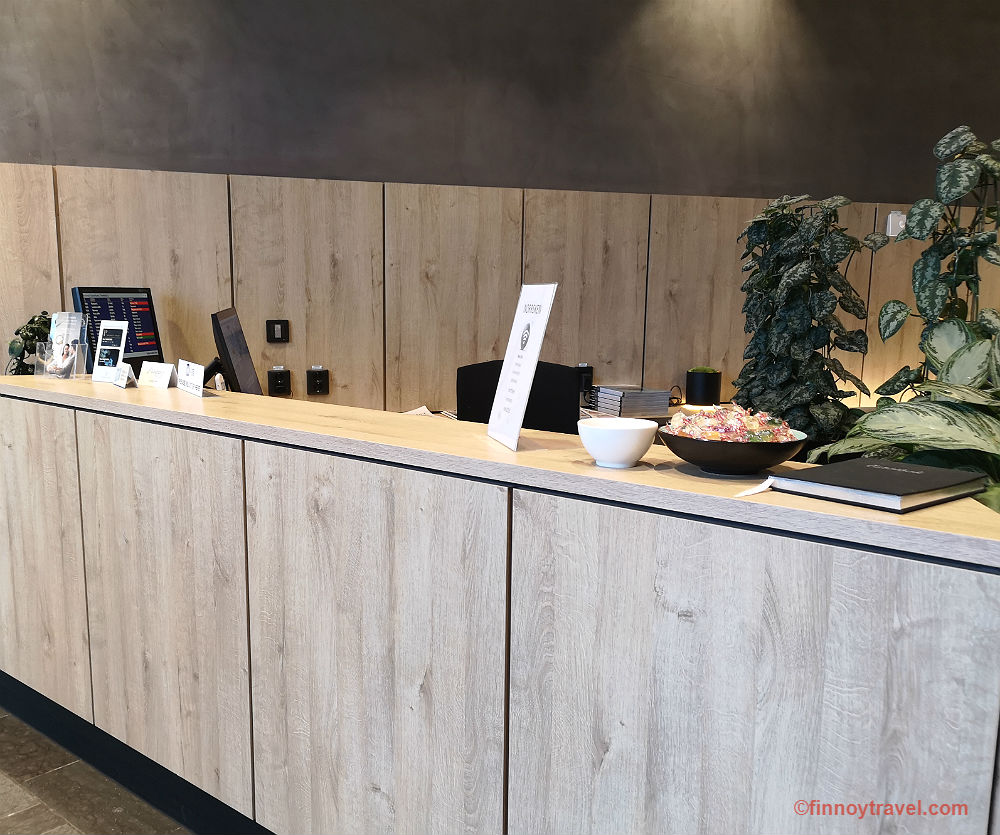 Norrsken Lounge の受付